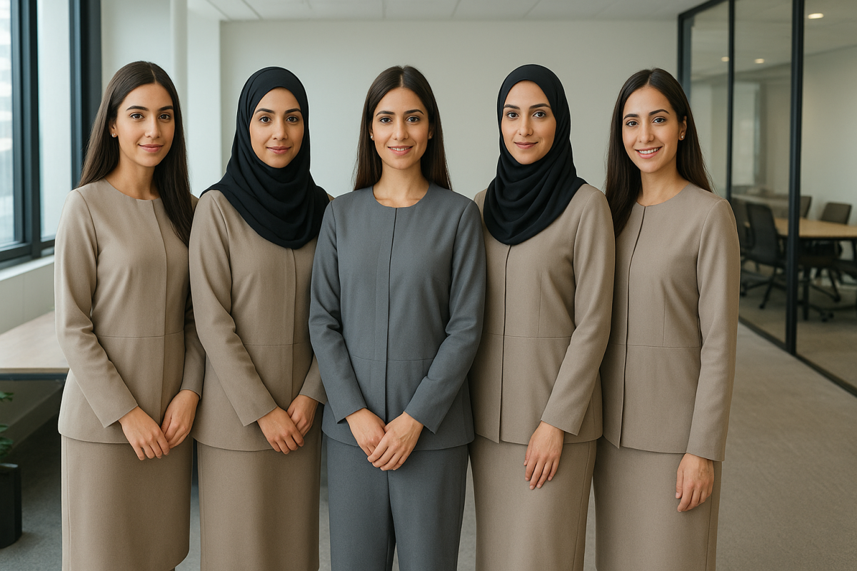 مصنع يونيفورم نسائي | أناقة واحترافية تلتقيان في تصاميم Dida Factory