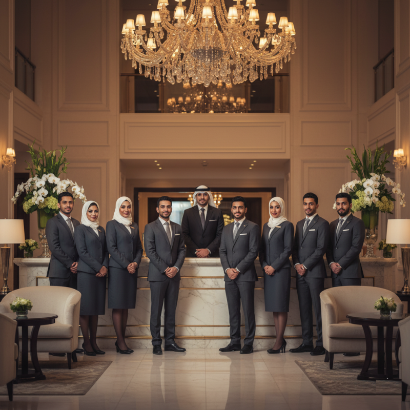 مورد يونيفورم فنادق | أناقة الضيافة تبدأ من الزيّ الموحد مع Dida Factory