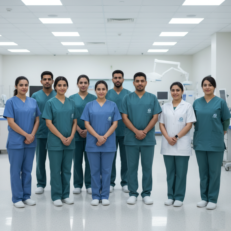 مصنع ملابس طبية | جودة، تعقيم، وأناقة العمل الطبي مع Dida Factory