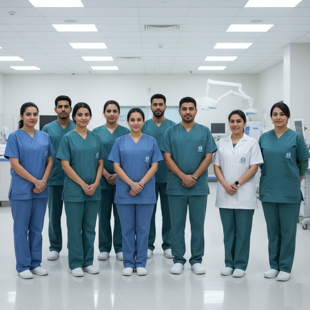 مصنع ملابس طبية | جودة، تعقيم، وأناقة العمل الطبي مع Dida Factory