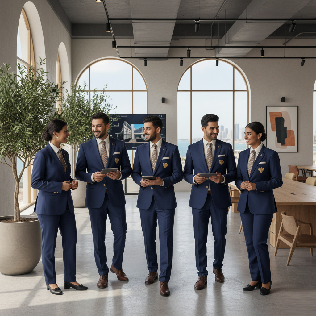 مورد يونيفورم جدة | احترافية التصميم وجودة التنفيذ مع Dida Factory